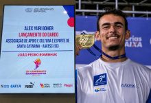 Atleta de Timbó faz história no lançamento de dardo e é convocado pela segunda vez para a Seleção Brasileira
