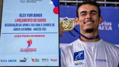 Atleta de Timbó faz história no lançamento de dardo e é convocado pela segunda vez para a Seleção Brasileira