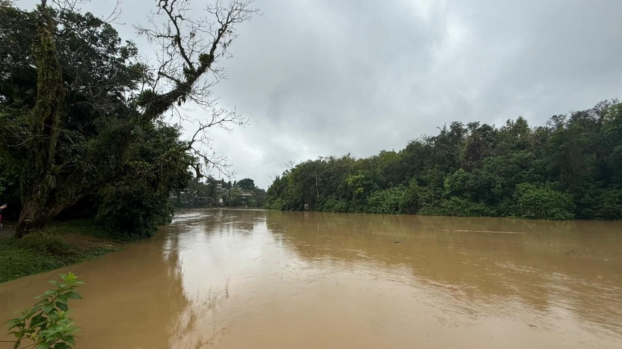 Chuvas intensas colocam Timbó em alerta e mobilizam Defesa Civil em áreas de risco