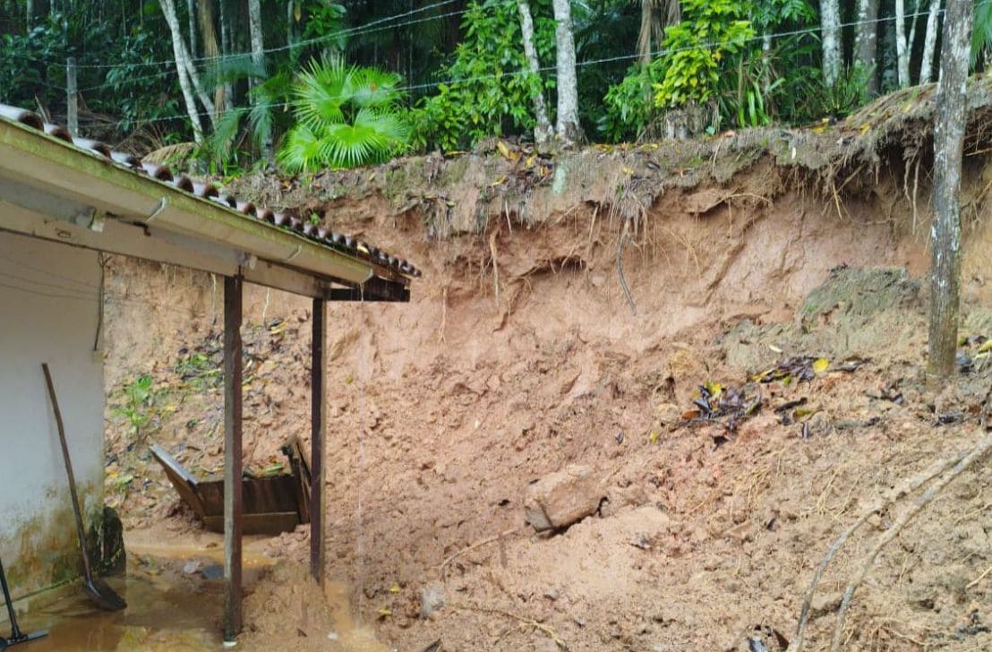 Chuvas intensas colocam Timbó em alerta e mobilizam Defesa Civil em áreas de risco