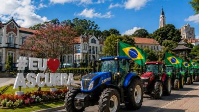Desfile de tratores promete movimentar as ruas e levar a tradição do campo para a Expo Ascurra
