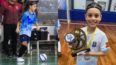 Aos 10 anos, atleta de Indaial ganha chance de disputar Mundial de Futsal