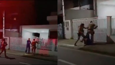 Candidata a suplente ao Senado diz ter levado “mata-leão” da PM após ser atingida por tiros de borracha em Jaraguá do Sul