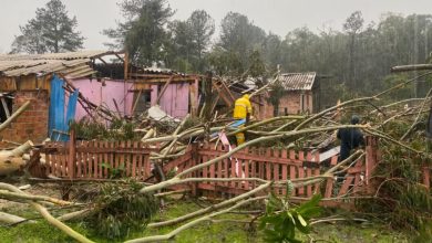 Chuvas deixam 15 cidades de SC em emergência e mais de 470 pessoas afetadas