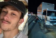 Colisão contra caminhão deixa motociclista de 22 anos morto na BR-470, em Ibirama