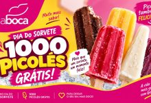 É de graça! Gela Boca vai distribuir 1.000 picolés em Timbó