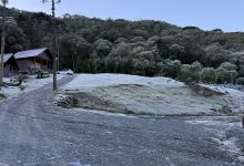 Frio aperta em SC e temperaturas podem despencar para perto de 0°C nesta semana