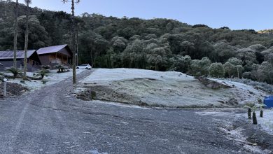 Frio aperta em SC e temperaturas podem despencar para perto de 0°C nesta semana