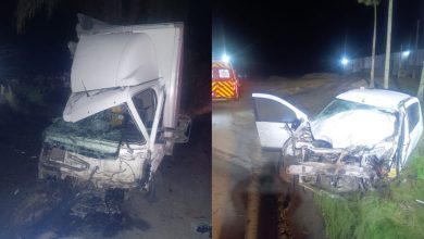 Homem morre após colisão frontal entre carro e caminhão na BR-470, em Pouso Redondo