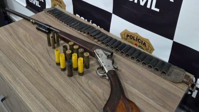 Homem é baleado ao tentar furtar aipim e galinhas em propriedade rural de Ascurra