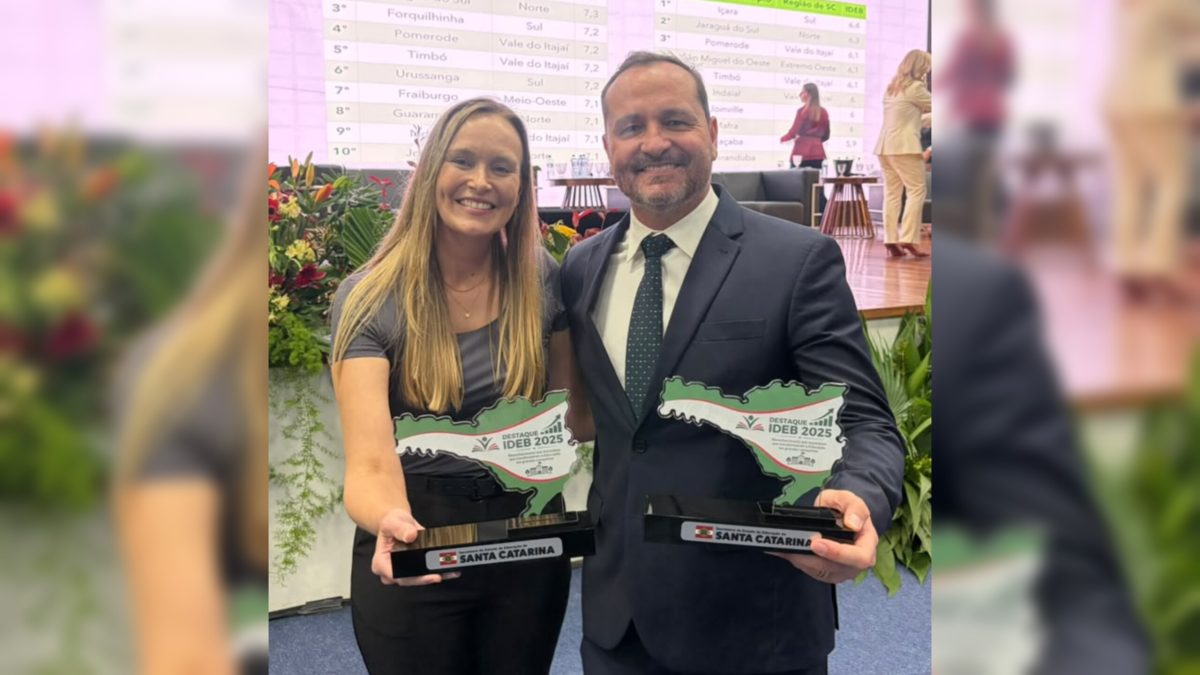 Timbó conquista 3º lugar na educação pública de Santa Catarina