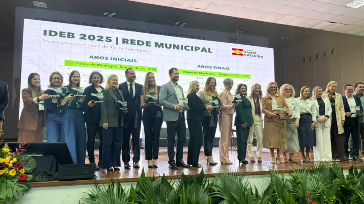 Timbó conquista 3º lugar na educação pública de Santa Catarina