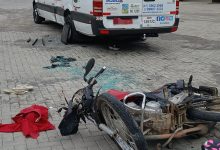 Moto e van colidem na BR-470 e deixam dois feridos em Apiúna