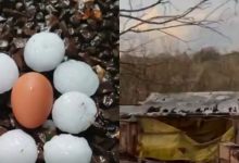 Granizo e mais de mil casas atingidas: temporal causa estragos em SC