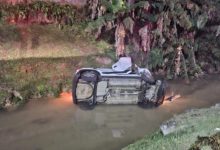 Civil investiga acidente após motorista sair a pé e deixar mulher e três filhos feridos em Brusque