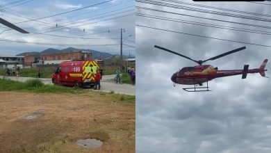 Mulher sofre choque, cai e precisa de atendimento do Arcanjo em Ilhota