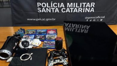 Furto em residência termina com homem preso e objetos recuperados em Timbó