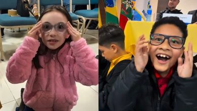 Visão que transforma: 65 crianças de Gaspar ganham óculos após projeto identificar problemas nas escolas