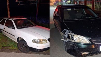 Gestante de 18 semanas fica ferida em colisão entre três carros em Pomerode