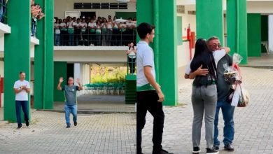 Motorista que salvou estudantes é homenageado com aplausos e cartas no Ceará