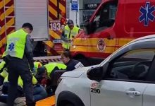 Atropelamento deixa mulher de 63 anos inconsciente e mobiliza bombeiros no Centro de Brusque