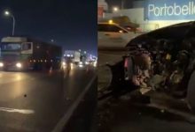 Dois cavalos na BR-101 causam capotamento e deixam feridos em SC