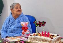 Dona Arnestina celebra 112 anos e emociona comunidade de Rodeio