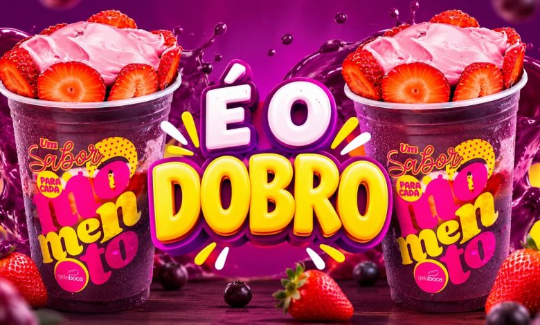 Dia do Açaí tem promoção especial na Gela Boca neste sábado em Timbó