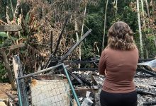 Após perder o filho, família de Timbó vê casa ser destruída por incêndio e busca forças para recomeçar