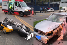 Três veículos envolvidos e uma morte: colisão deixa motociclista morto em Brusque
