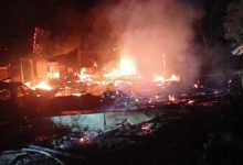 Incêndio destrói residência durante a madrugada e deixa duas pessoas mortas em Doutor Pedrinho