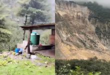Montanha desmorona diante de moradores e transforma paisagem em cenário de destruição no Nepal