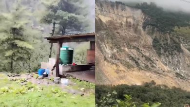Montanha desmorona diante de moradores e transforma paisagem em cenário de destruição no Nepal