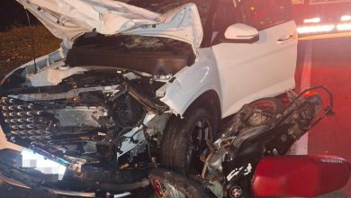 Motociclista de 27 anos morre após colisão com carro em Pomerode