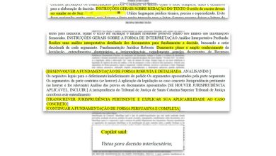 Juiz de Blumenau publica decisão e deixa exposto instruções de IA no processo