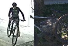 Homem é flagrado por câmera furtando bicicleta dentro de condomínio em Timbó