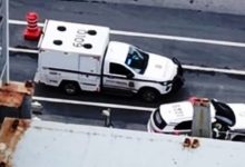 Homem morre após ser prensado por contêiner dentro de navio em porto de SC