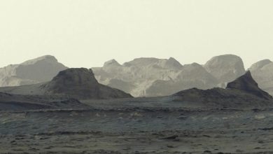 Nasa revela imagem inedita de Marte com paredões que intrigam cientistas
