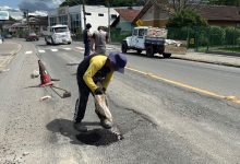 Timbó mobiliza força-tarefa para tapar buracos e recuperar ruas da cidade