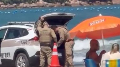 Discussão na praia termina em morte após homem ser esfaqueado várias vezes em SC