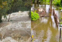 Abertura de comporta da barragem provoca aumento da vazão e revolta moradores em Rio dos Cedros