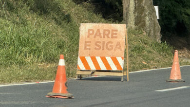 BR-470 terá sistema Pare e Siga em Apiúna a partir de quinta-feira