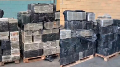Seis britânicos são presos após maior apreensão de cocaína da história de SC