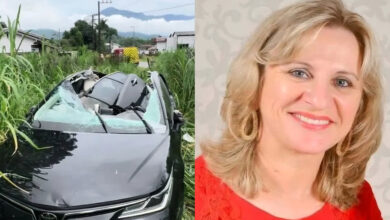 Empresária atingida por pedra de 50 quilos em Jaraguá do Sul deixa UTI e inicia nova fase de recuperação