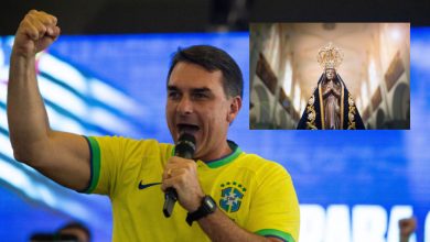TSE mantém remoção de posts que associavam Flávio Bolsonaro a mudança de padroeira do Brasil