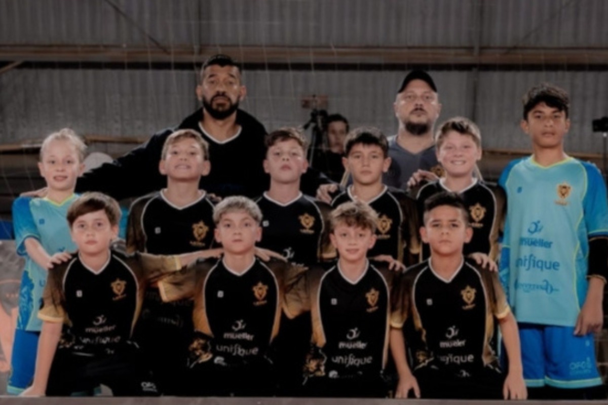 Sub-11 da Academia Leões, de Timbó, é confirmado na Copa Mundo Futsal 2026