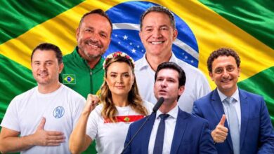 Timbó recebe carreata em apoio a Flávio Bolsonaro na véspera do segundo turno