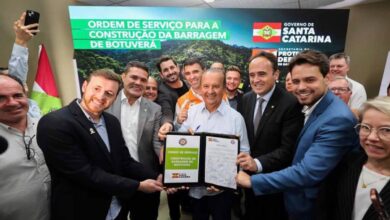 Barragem de Botuverá sai do papel e promete conter cheias em Brusque e região