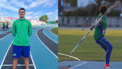Atleta de Timbó fica entre os cinco melhores do Sul-Americano Sub-23 de Atletismo