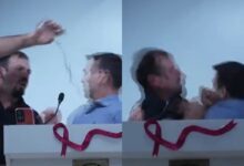 Vereador joga copo d’água em colega e sessão da Câmara termina em pancadaria